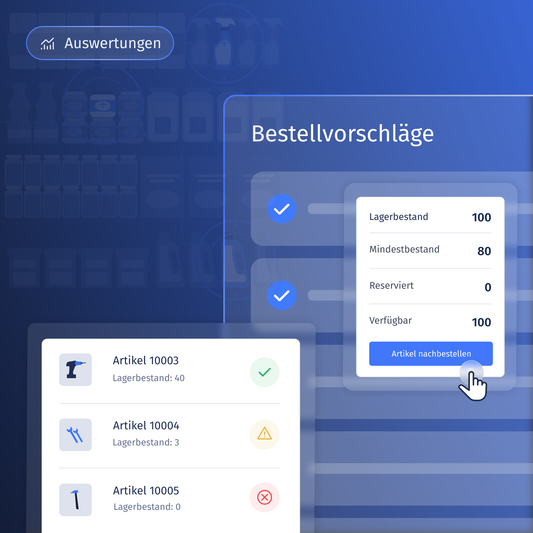 Auswertung "Bestellvorschläge"